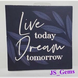 New Motivational Home Wood Sign Décor